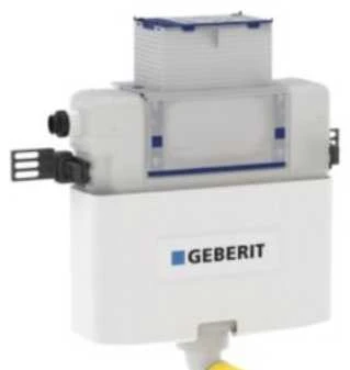 Geberit Įmontuojamas vandens bakelis Omega - Aukštis 82 cm PEX