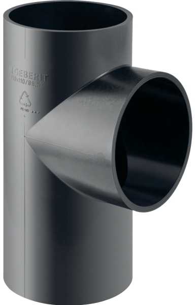 Geberit TRÓJ.PEHD 90X90/88.5 PROSTY (KAN.HDPE)