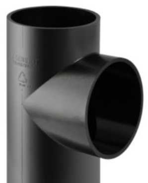 Geberit TRÓJ.PEHD 90X90/88.5 PROSTY (KAN.HDPE)