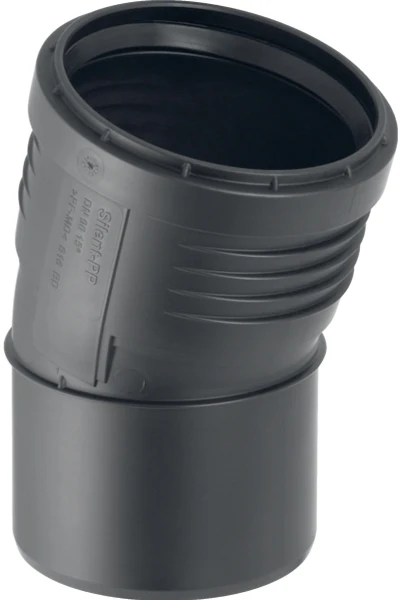 Geberit PP tylus lenkimas 90 mm-15 gr