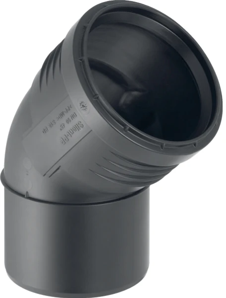 Geberit PP tylus lenkimas 90 mm-45 gr