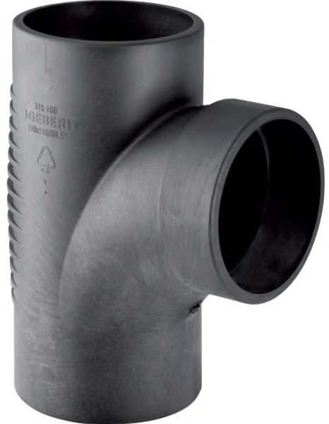 Geberit Bogenabzweig DN 100/100 Silent-db20 88.5 Grad d110/110
