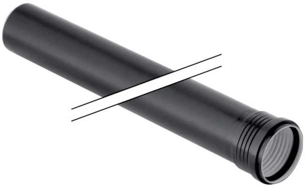 Geberit RURA SILENT-PP HT 50X500 1-KIEL.Juoda