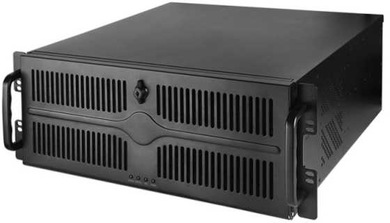 Chieftec UNC-409S-B-OP, Viryklės, Jude, ATX, micro ATX, SECC, 4U, 14 cm