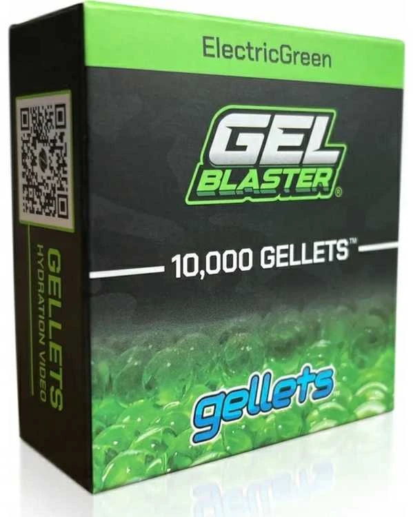 Gel Blaster Žaidimų Šautuvas - Geliniai Rutuliukai 10k Žalias