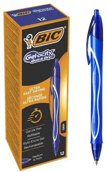 Bic Gelinis rašiklis Gel-Ocity Quick Dry, mėlynas, 1 vnt. 498303