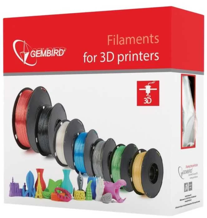 GEMBIRD 3DP-PLA1.75-01-GB siūlas Gembird PLA Galaxy Mėlyna 1,75mm 1kg