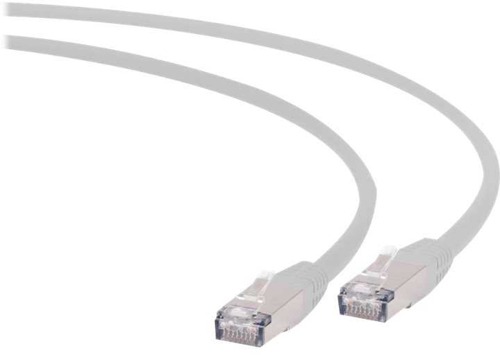 Gembird RJ45 - RJ45 S/FTP kat6A 0.5.0m pilka