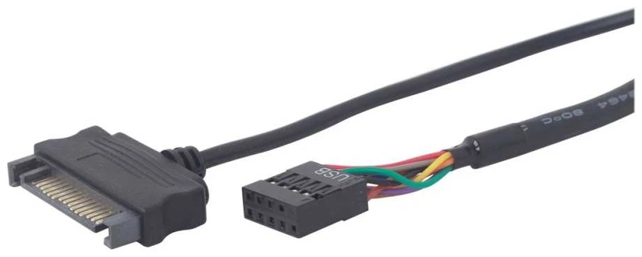 Gembird kortelių skaitytuvo SATA ir USB vidinė jungtis