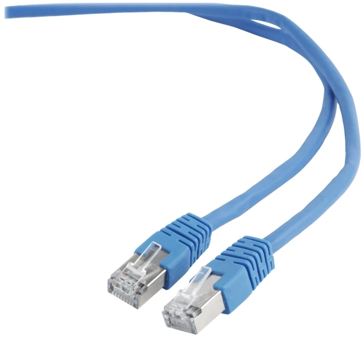 GEMBIRD PP6-2M/B Gembird patchcord RJ45, kat. 6, FTP, 2m, Mėlyna