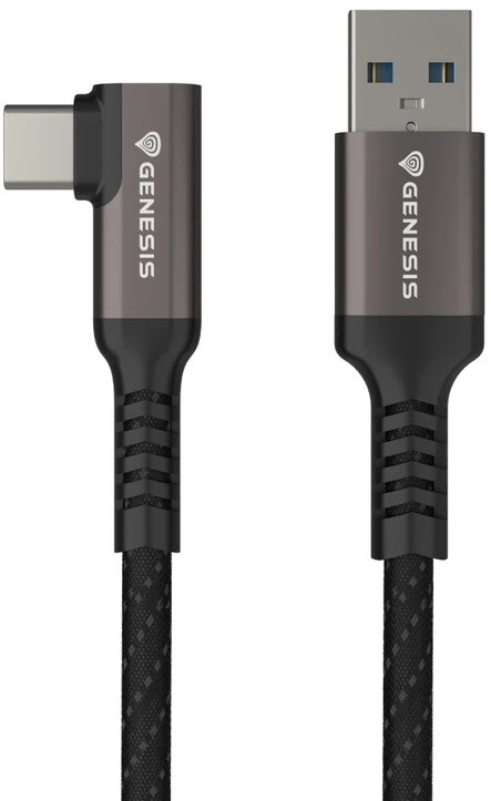 Kabelis USB GENESIS USB-A - USB-C 3 m Juodas (NVC-2220)