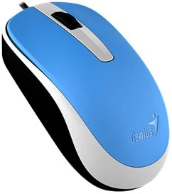 KYE 31010105108 Genius optinė pelė su laidu DX-120, Mėlyna