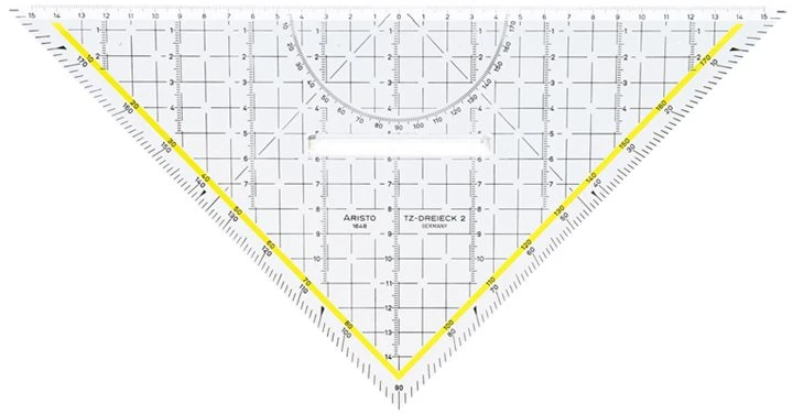 Geotec Zeichen Aristo TZ-Kampainis 360° su rankena 1648/2 įžambinė 325mm ( AR1648/2 )