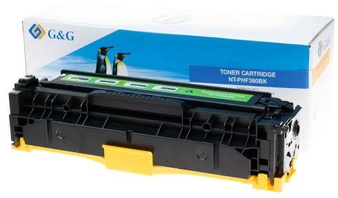G&G kompatybilny toner su HP CF380A, NT-PHF380BK, HP 312A, juodas, 2280s, EOL