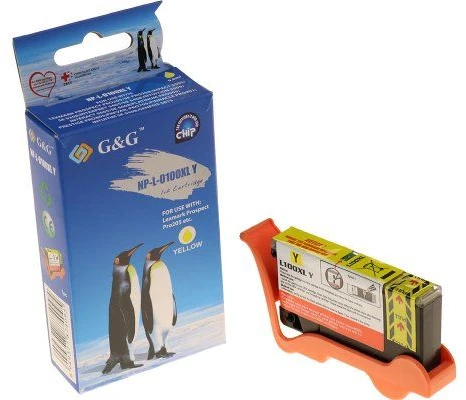 Tušas G&G G&G 14738 kasetė su tušu 1 vnt. Analogas Geltona