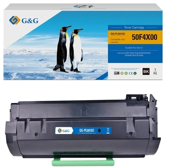 Toneris G&G G&G XL toneris, suderinamas su Lexmark 502X/ 50F2X00
