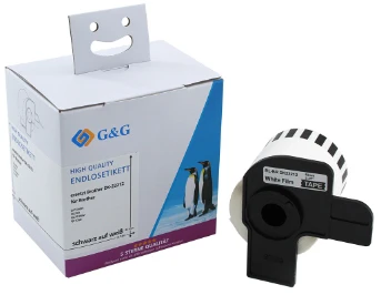 G&G Riedučiai etykiet kompatybilne su Brotherem DK-22212