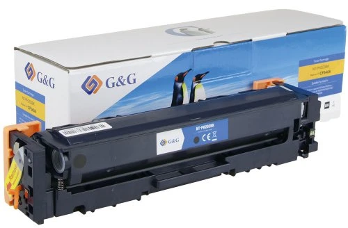 G&G kompatybilny toner su HP CF540A, NT-PH203BK, HP 203A, juodas, 1400s