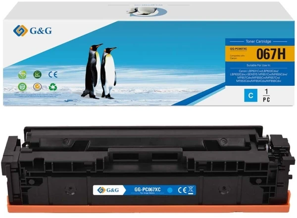 Toneris Sagem G&G kompatybilny toner su 067 H C, 5105C002, cyan, 2350s, high capacity
