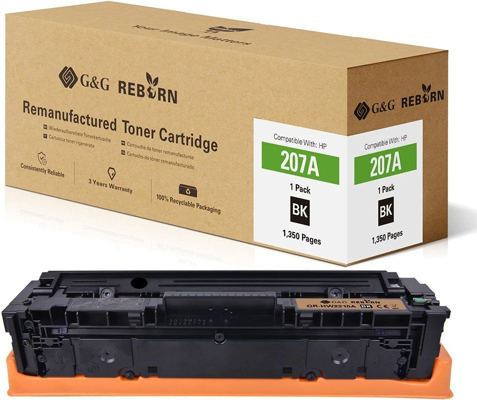 Toneris G&G Reborn, suderinamas su HP 207A / W2210A (21281)