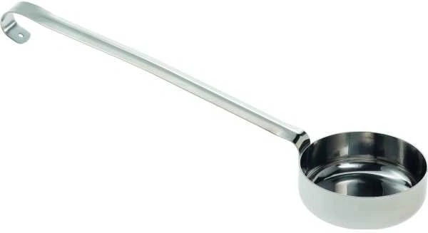 GI.METAL Nerūdijantis plienas flat bottom dose ladle. 170 gr capacity