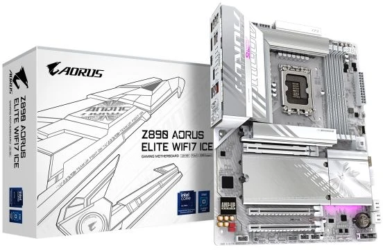 Pagrindinė plokštė GIGABYTE Z890 A ELITE WF7 ICE