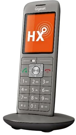 GIS Gigaset CL660HX Analoginio ryšio / DECT telefonas Skambintojo ID Antracitas, Juoda
