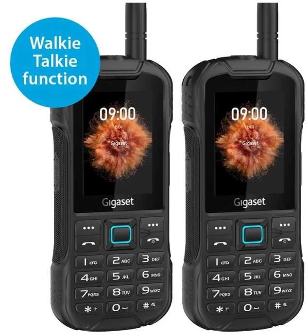 Telefonas stacionarus Gigaset Gigaset GLX 8 ACTIVE Duo Dual Sim Juodas