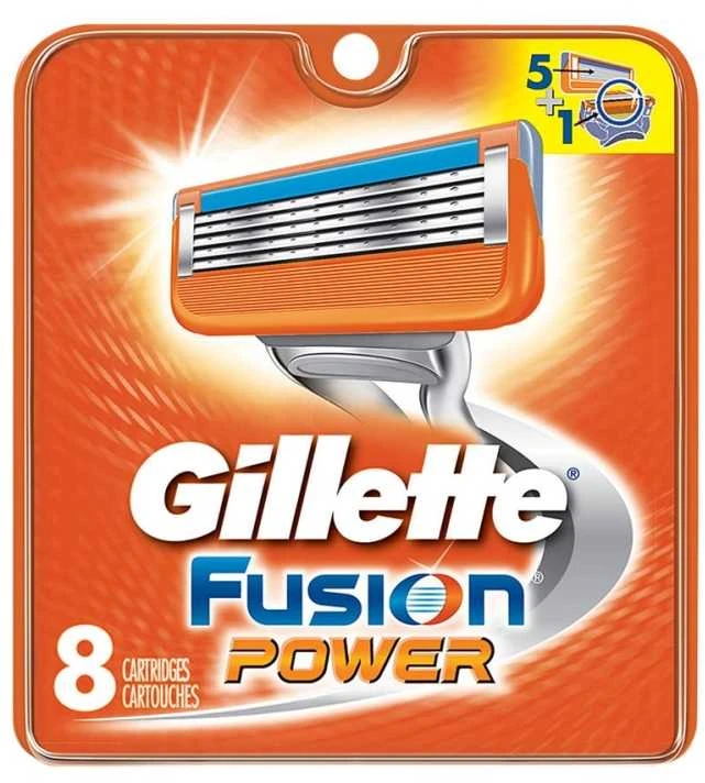 „Gillette Fusion5 Power“ pakaitinis peiliukas vyrams, 1 vnt. pakuotė