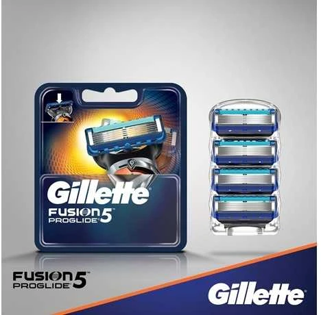 Gillette Fusion ProGlide skutimosi peiliukai 4 vnt