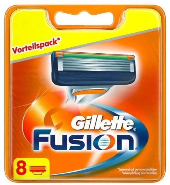 „Gillette Fusion5“ pakaitiniai skutimosi peiliukai, 8 vnt.