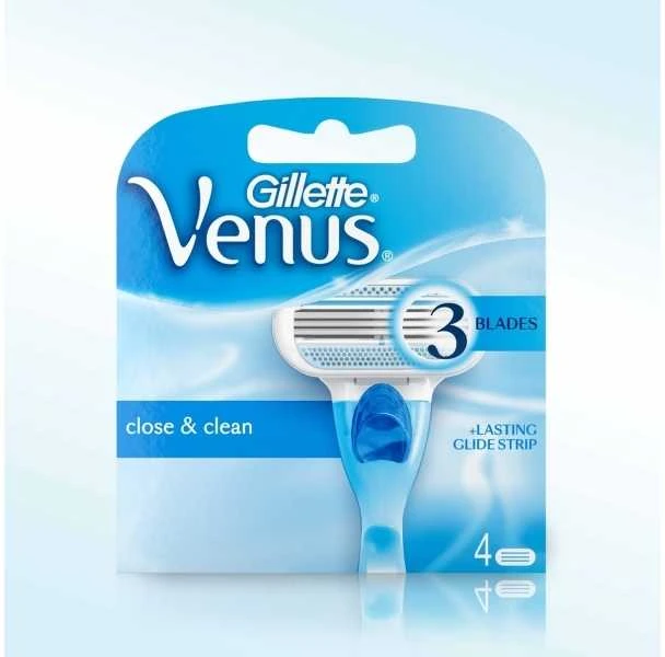 Gillette Skustuvo galvutės VENUS Smooth, 4 vnt.