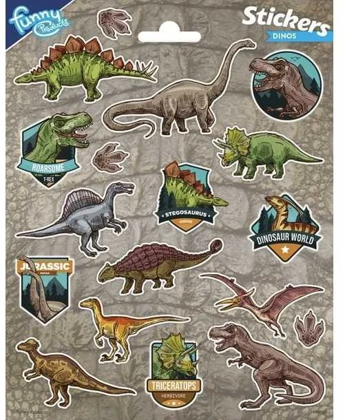 Globos Europe Bv Dinozaurų lipdukai