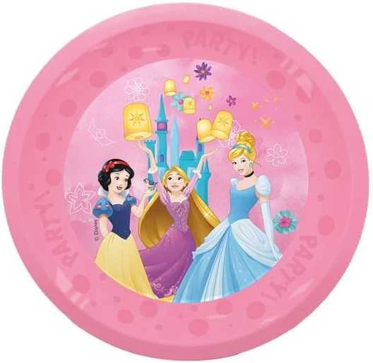 "Disney" princesės lėkštės, 4 dalių rinkinys, 21 cm