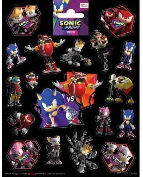 Globos Europe Bv Sonic Prime lipdukai