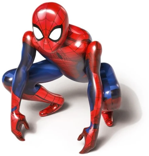 Globos Europe Bv Žmogus-voras herojus 3D folijos balionas 88 cm