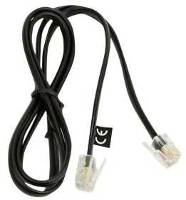 Jabra 8800-00-101 juodas laidas su RJ jungtimis