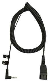 Jabra prijungimo kabelis QD iki 2,5 mm lizdo kampu