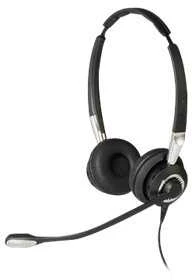 Ausinės Jabra BIZ 2400 II Duo, Juodos