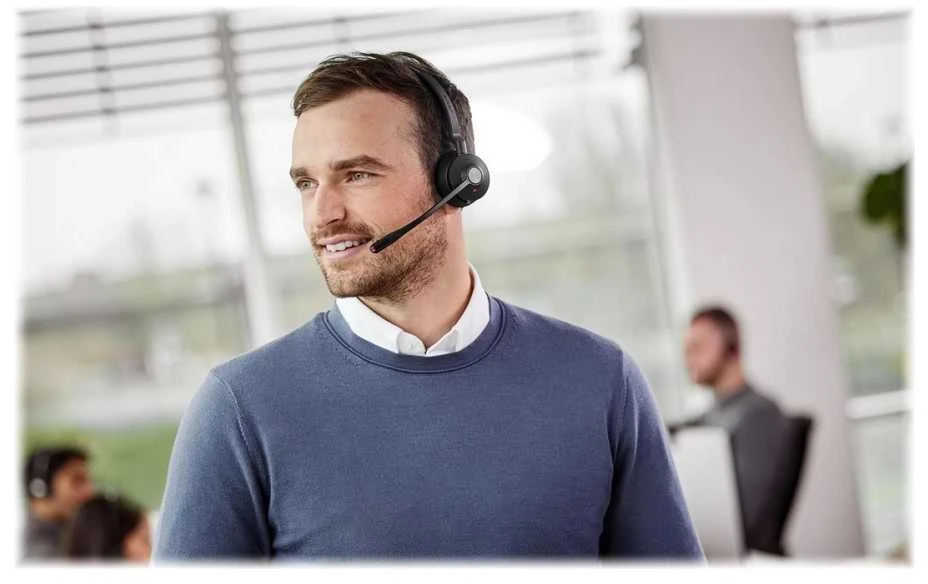 JABRA Engage 55 Stereo Ausinės on-ear DECT belaidės Optimised skirta Microsoft Teams