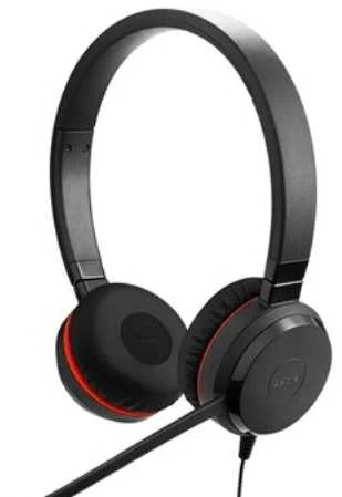 JABRA Evolve 30 II MS stereo Ausinės on-ear su laidu USB 3.5 mm jack Certified skirta Skype skirta Business
