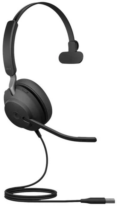 Ausinės Jabra Evolve2 40 SE MS Mono USB-A