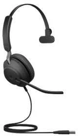 Ausinės JABRA Evolve2 40 USB-A MS Mono