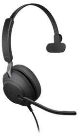 Ausinės JABRA Evolve2 40 USB-A UC stereofoninis įrenginys