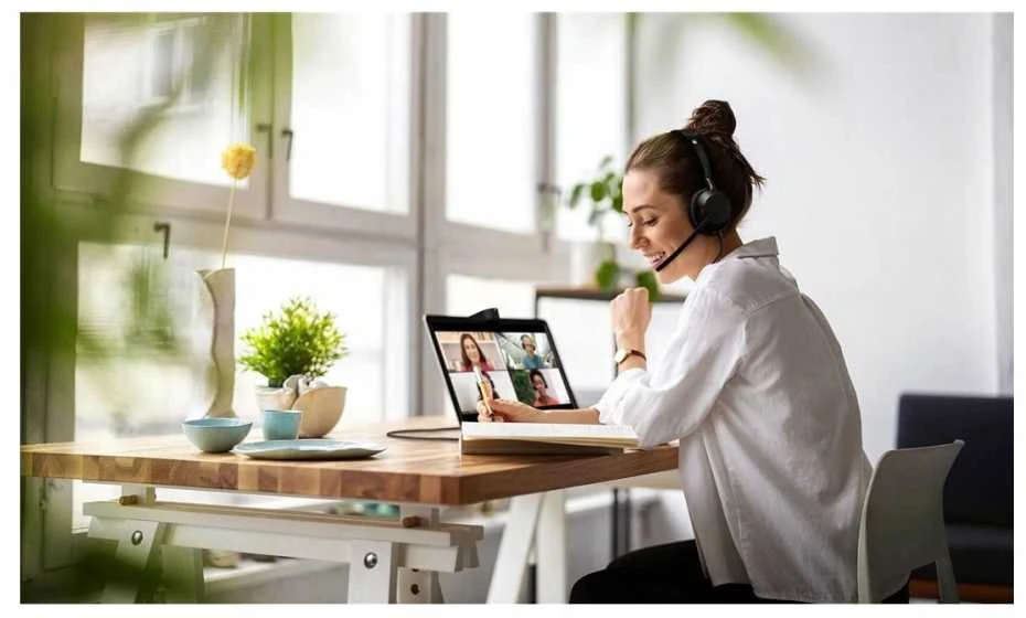 JABRA Evolve2 50 MS Stereo Ausinės on-ear Bluetooth su laidu aktyvus triukšmo slopinimas USB-A juodas Zoom Certified Certified skirta MS Te