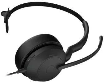 Ausinės Jabra Evolve2 50 USB-A, UC, Mono, juodos spalvos