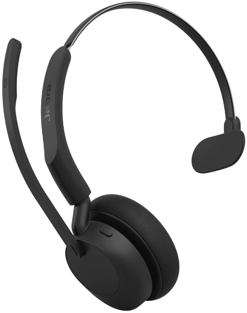 Gn Audio Jabra Evolve3 45 UC - USB-A with Dongle - Mono (Charging Stovas), Belaidės, Office/Call center, 20 - 20000 Hz, 102 g, Ausinės, Juodas