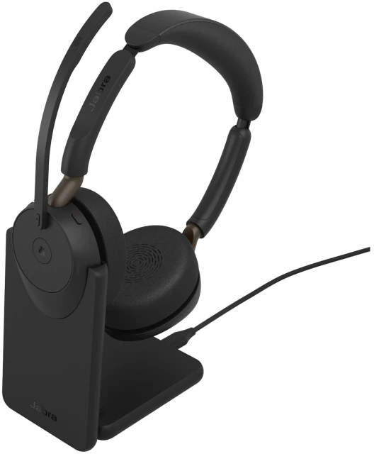Jabra Ausinės Evolve3 65 stereo su mikrofonu 390a ms stovas