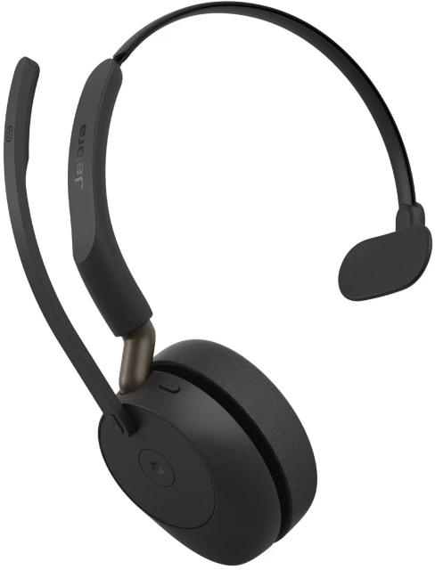 Ausinės Jabra Evolve3 65 MS Mono juodas su Link 390c u. Įkrovimo stotelė