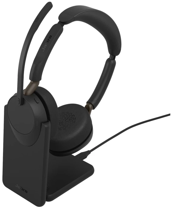 Jabra Ausinės Evolve3 65 stereo, sujungiamos, 390c, uc, stovas